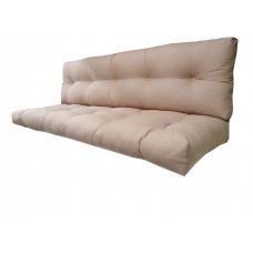 Koyu Bej Palet Minderi 160x80 Cm-Fitsdekor
